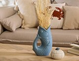Vase Océania céramique en promo chez Maxi Bazar Levallois-Perret à 9,99 €