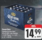 mexikanisches Bier Angebote von Corona Extra bei EDEKA Meerane für 14,99 €