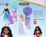 Anna ou Elsa Jewel reveal - MATTEL - La Grande Récré à Strasbourg Anna ou Elsa Jewel reveal - MATTEL en promo chez La Grande Récré Strasbourg à 24,99 €