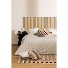 Panneau décoratif tasseaux bois large Colva 120 x 60 cm dans le catalogue Carrefour