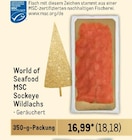 World of Seafood MSC Sockeye Wildlachs Angebote bei Metro Wiesbaden für 18,18 €