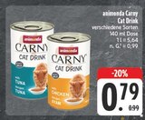Aktuelles Carny Cat Drink with Tuna Angebot bei EDEKA in Neumarkt (Oberpfalz) ab 0,79 €