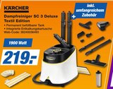 Aktuelles Dampfreiniger SC 3 Deluxe Textil Edition Angebot bei expert in Regensburg ab 219,00 €