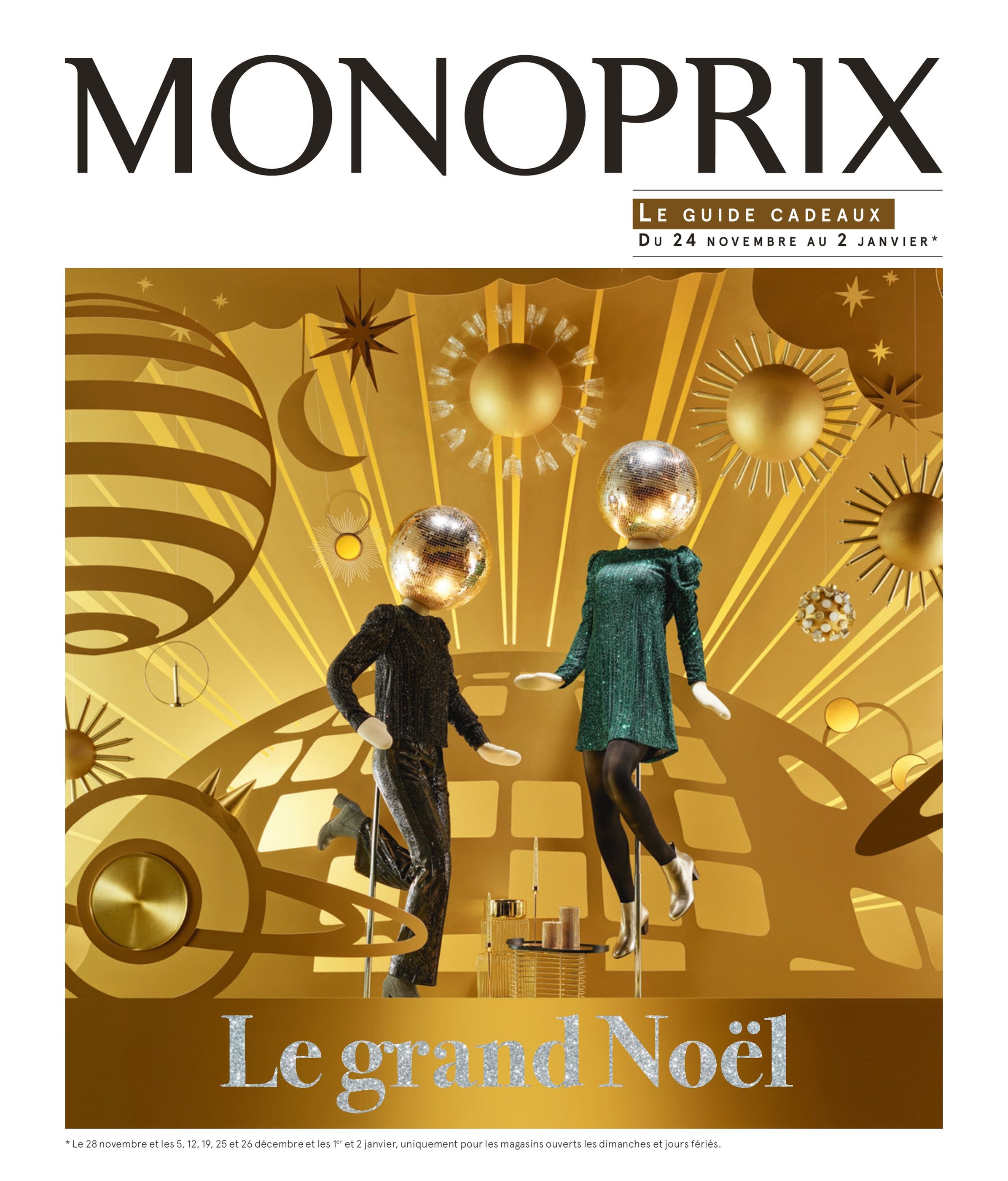Catalogue Monoprix à Asnières-sur-Seine, avec 64 pages Prospectus Monoprix à Asnières-sur-Seine, "Le grand Noël", 64 pages, 24/11/2021 - 02/01/2022