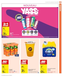Offre Eau minérale gazeuse dans le catalogue Carrefour Market du moment à la page 29