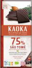 Promo Chocolat Noir 75% São Tomé à 3,49 € dans le catalogue NaturéO à Heillecourt