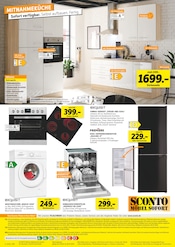 Waschmaschine im Sconto SB Prospekt in Norderstedt Aktueller Sconto SB Prospekt mit Waschmaschine, "KÜCHEN SPEZIAL", Seite 8