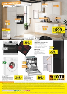 Waschmaschine im Sconto SB Prospekt "KÜCHEN SPEZIAL" mit 8 Seiten (Dresden)