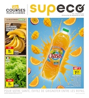 Catalogue Discount Alimentaire Supeco en cours à Auxonne et alentours, "VOS COURSES MOINS CHÈRES", 4 pages, 16/09/2025 - 28/09/2025