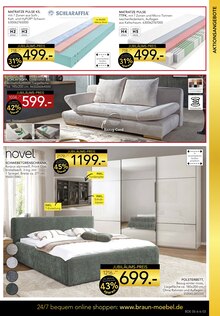 Sofa im BRAUN Möbel-Center Prospekt "Jubiläums Rabatt" mit 4 Seiten (Reutlingen)