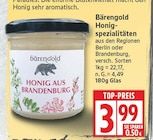 Honigspezialitäten von Bärengold im aktuellen EDEKA Prospekt für 3,99 €