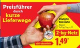 Aktuelles Deutsche Rote Äpfel Angebot bei Lidl in Würzburg ab 1,49 €