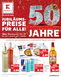 Kaufland Prospekt für Ulm: "Aktuelle Angebote", 68 Seiten, 14.11.2024 - 20.11.2024