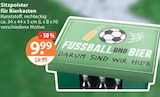 Sitzpolster für Bierkasten im V-Markt Prospekt Sitzpolster für Bierkasten von im aktuellen V-Markt Prospekt für 9,99 €