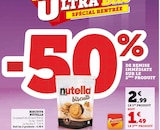 Biscuits - NUTELLA en promo chez Super U Noisy-le-Grand à 1,49 €