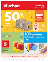 Catalogue Auchan Hypermarché "Les duos gagnants !" à Metz et alentours, 32 pages, 30/07/2024 - 05/08/2024