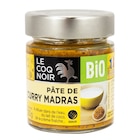 Pâte de Curry Bio - LE COQ NOIR en promo chez Carrefour Pâte de Curry Bio - LE COQ NOIR dans le catalogue Carrefour