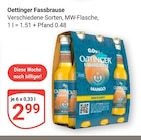 Fassbrause Angebote von Oettinger bei GLOBUS Brühl für 2,99 €