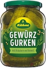 Gewürzgurken im Angebot bei REWE in Hildesheim Gewürzgurken Angebote von Kühne bei REWE Hildesheim für 1,79 €