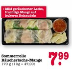 Sommerrolle Räucherlachs-Mango im Angebot bei E center in Rastatt Sommerrolle Räucherlachs-Mango Angebote bei E center Rastatt für 7,99 €