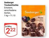 Pflaumen im Angebot bei GLOBUS in Braunschweig Pflaumen Angebote von Seeberger bei GLOBUS Braunschweig für 2,22 €