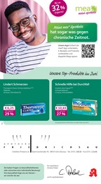 mea - meine apotheke Prospekt für Ulm: "Unsere Juni-Angebote", 4 Seiten, 01.06.2025 - 30.06.2025