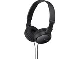 Aktuelles MDR-ZX110, On-ear Kopfhörer Schwarz Angebot bei MediaMarkt Saturn in Fürth ab 14,00 €