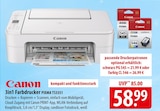 Canon 3in1 Farbdrucker PIXMA TS3351 Angebote bei famila Nordost Celle für 58,99 €