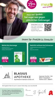 Aktueller mea - meine apotheke Prospekt für Düsseldorf mit  Seiten