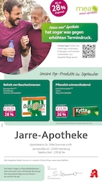 mea - meine apotheke Prospekt für Hamburg mit 4 Seiten mea - meine apotheke Prospekt für Hamburg: "Unsere September-Angebote", 4 Seiten, 01.09.2025 - 30.09.2025