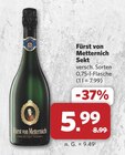Sekt von Fürst von Metternich für 5,99 € bei combi im Angebot Sekt von Fürst von Metternich im aktuellen combi Prospekt