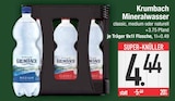 Mineralwasser von Krumbach im aktuellen EDEKA Prospekt für 4,44 €
