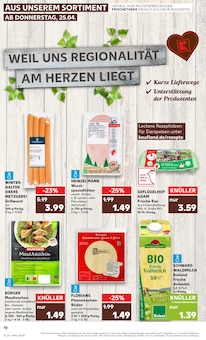 Eier im Kaufland Prospekt "Aktuelle Angebote" mit 44 Seiten (Freiburg (Breisgau))