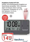 Projekions-Funkuhr WT 534 im Angebot bei GLOBUS in Speyer Projekions-Funkuhr WT 534 Angebote von techno line bei GLOBUS Speyer für 14,99 €