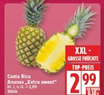 Costa Rica Ananas "Extra sweet" im EDEKA Prospekt Costa Rica Ananas "Extra sweet" von  im aktuellen EDEKA Prospekt für 2,99 €