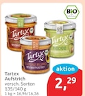 Abendbrotaufstrich von Tartex für 2,29 € bei budni im Angebot Abendbrotaufstrich von Tartex im aktuellen budni Prospekt