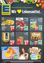 EDEKA Prospekt für Happurg mit 8 Seiten EDEKA Prospekt "Wir lieben Lebensmittel!" für Happurg, 8 Seiten, 26.10.2026 - 31.10.2026