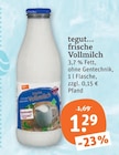 Frische Vollmilch im Angebot bei tegut in Darmstadt Frische Vollmilch Angebote von tegut... bei tegut Darmstadt für 1,29 €