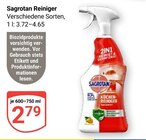 Reiniger im Angebot bei GLOBUS in Kempen Reiniger Angebote von Sagrotan bei GLOBUS Kempen für 2,79 €
