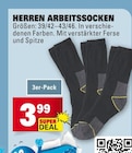 Aktuelles Herren Arbeitssocken Angebot bei Marktkauf in Heilbronn ab 3,99 €