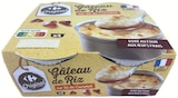 Gâteau de riz sur lit de caramel original à Supermarchés Match dans Boust