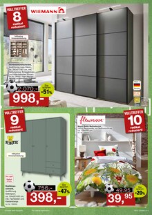 Bettwäsche im aktuellen Möbel Inhofer Prospekt (Augsburg) Bettwäsche im Möbel Inhofer Prospekt "UNSERE VOLLTREFFER - SCHLAFZIMMER" mit 6 Seiten (Augsburg)
