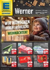 Aktueller E center Supermarkt Prospekt in Effelder-Rauenstein und Umgebung, "Wir lieben Lebensmittel!" mit 28 Seiten, 16.12.2024 - 21.12.2024