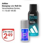 Deospray im Angebot bei GLOBUS in Hof Deospray Angebote von Adidas bei GLOBUS Hof für 2,49 €