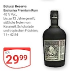 Aktuelles Reserva Exclusiva Premium Rum Angebot bei GLOBUS in Krefeld ab 29,99 €