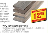 WPC Terrassendiele Vanja bei RHG Baucentrum im Markneukirchen Prospekt für 12,99 €