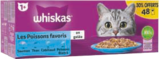 Sachets fraîcheur les poissons favoris en gelée - WHISKAS dans le catalogue Carrefour