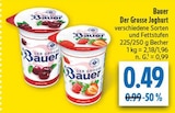 Der Grosse Joghurt im Angebot bei diska in Zwickau Der Grosse Joghurt Angebote von Bauer bei diska Zwickau für 0,49 €