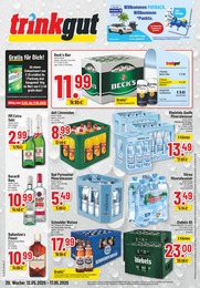 Aktueller Trinkgut GetrĂ€nkemĂ€rkte Prospekt fĂŒr Bad Salzuflen 12.05.2025 - 17.05.2025 Trinkgut Prospekt fĂŒr Bad Salzuflen mit 6 Seiten