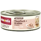 Aktuelle Thunfisch Angebote bei Zookauf in Hannover Aktuelles animonda Carny Fine Fillets Adult Thunfisch + Krabbe in Sauce 60 g Angebot bei Zookauf in Hannover ab 0,89 €